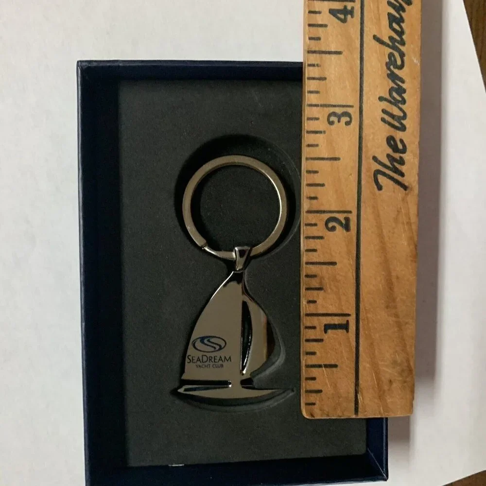 SeaDream Yacht Club Key Chain New Nautical Cruise Luxury New In Box